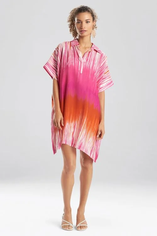 Sexy lingerie - inspired dresses for a seductive look at homeSexy lingerie - inspired dresses for a seductive look at homePainted Tie-Dye Caftan Dress