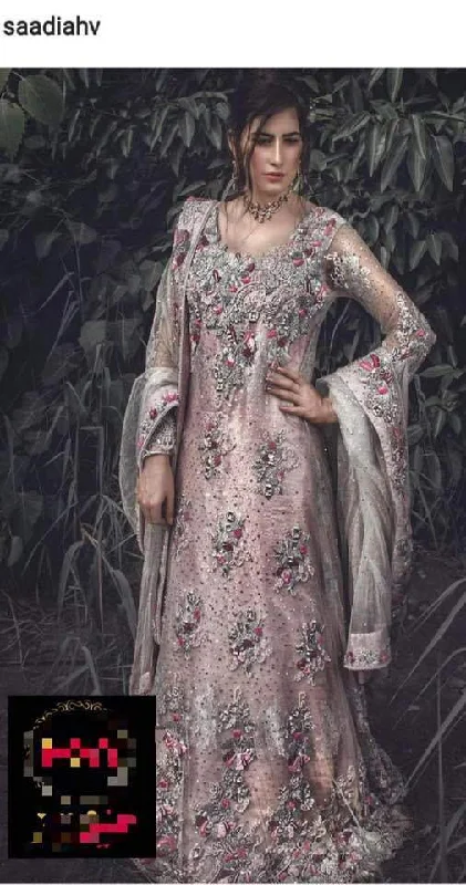 Pink sexy dresses for a sweet and feminine lookPink sexy dresses for a sweet and feminine lookWalima Net Dresses - Embroidered Net Dupatta - Replica - Unstitched