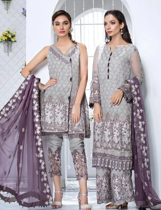 Velvet sexy dresses for a plush and warm lookVelvet sexy dresses for a plush and warm lookGulaal Chiffon Dresses - Embroidered Chiffon Dupatta - Replica - Unstitched